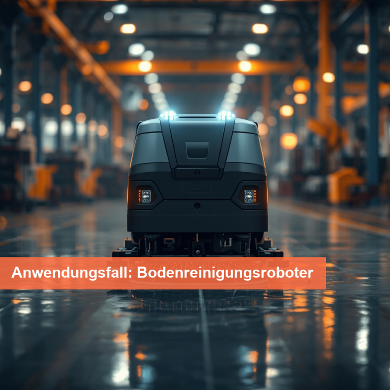 Anwendungsfall Bodenreinigungsroboter: kollaborativer Roboter im industriellen Einsatz