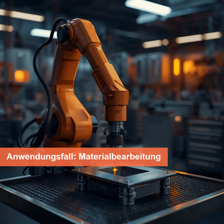 Anwendungsfall Materialbearbeitung: kollaborativer Roboter im industriellen Einsatz