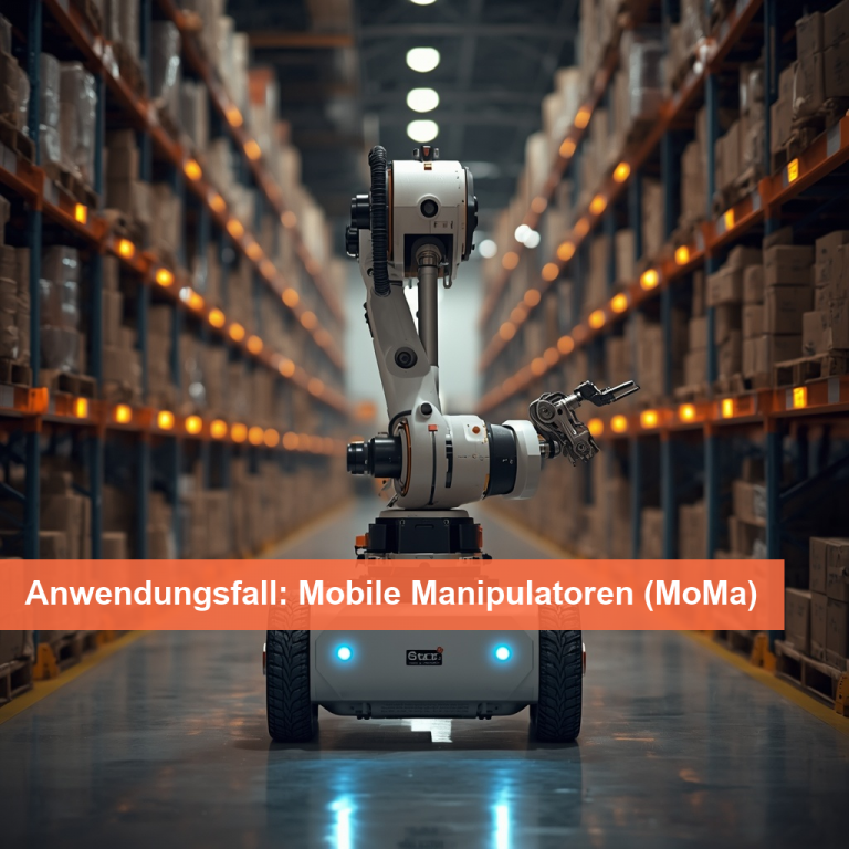 Anwendungsfall Mobile Manipulatoren (MoMa): kollaborativer Roboter im industriellen Einsatz